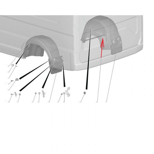 Защита крыла Соболь NN A31S12 прав. (ОАО "Сосновскагропромтехника" ГАЗ Оригинал) /A31S12-8404332/