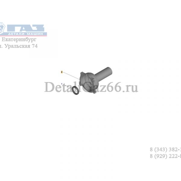 Фланец перв. вала КПП ГАЗон NEXT (с ПГУ) (ООО "НИЖЕГОРОДСКИЕ МОТОРЫ"  ГАЗ Оригинал) /С40R13-1701040/