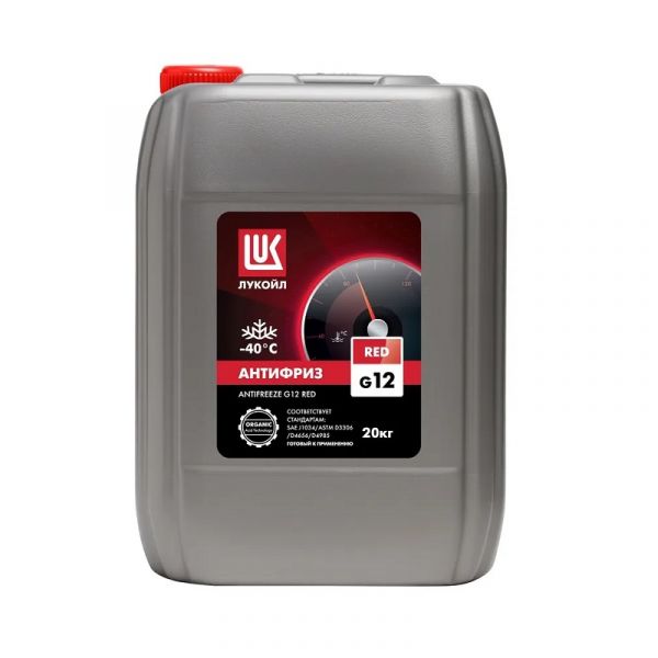 Антифриз "Лукойл" G12 Red (канистра 20 кг) /3474043/