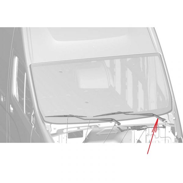 Щеткодержатель ст/очист. ГАЗель NEXT лев. (ООО "ОМНИКОМ" ГАЗ Оригинал) /А21R23.5205800-20/