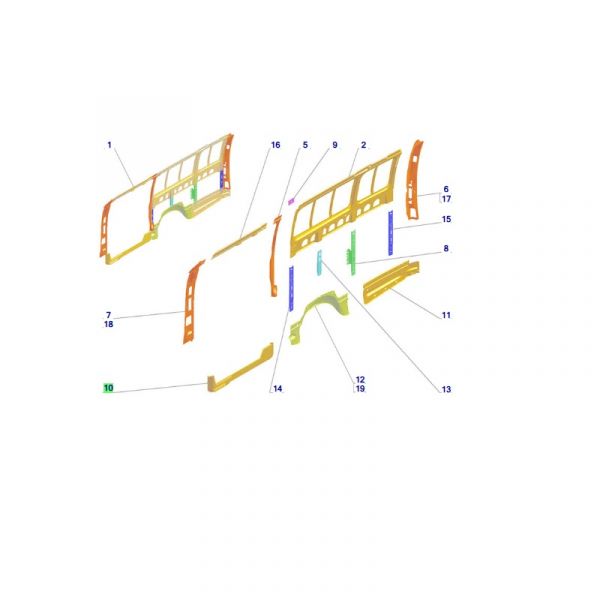 Усилитель подножки ГАЗель-2705 (ООО "Автомобильный завод "ГАЗ") /2705-8405048/