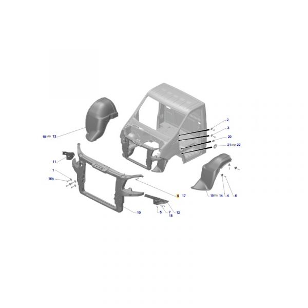 Винт М 8х40-08.8-а3т (ООО"Нижегородский центр крепежа" ГАЗ Оригинал) /290D727-77/