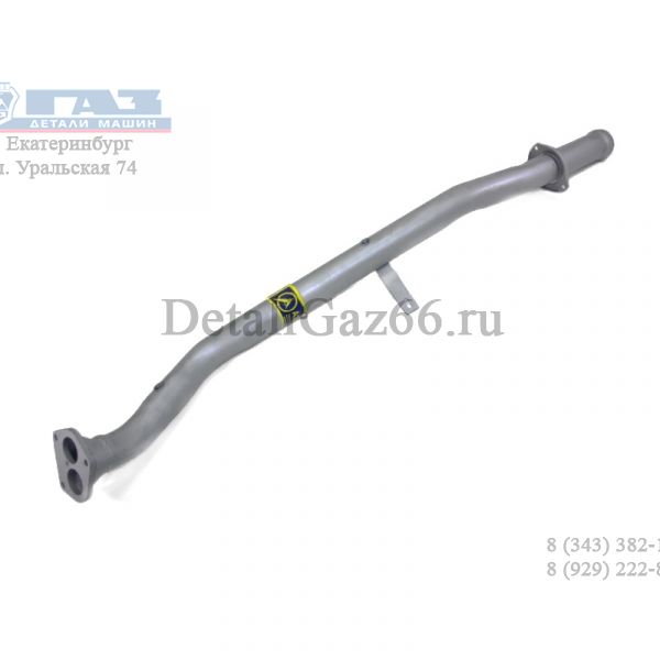 Проставка (заменитель нейтрализатора) ГАЗель дв. УМЗ ЕВРО-4 (АЗГ) /2752-1206005/