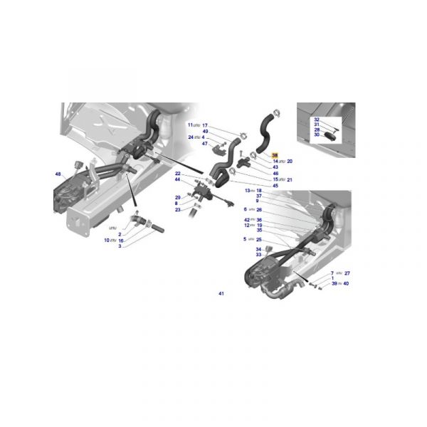 Шланг отопителя (Волгопромтранс  ГАЗ Оригинал) /А21R23-8120048/