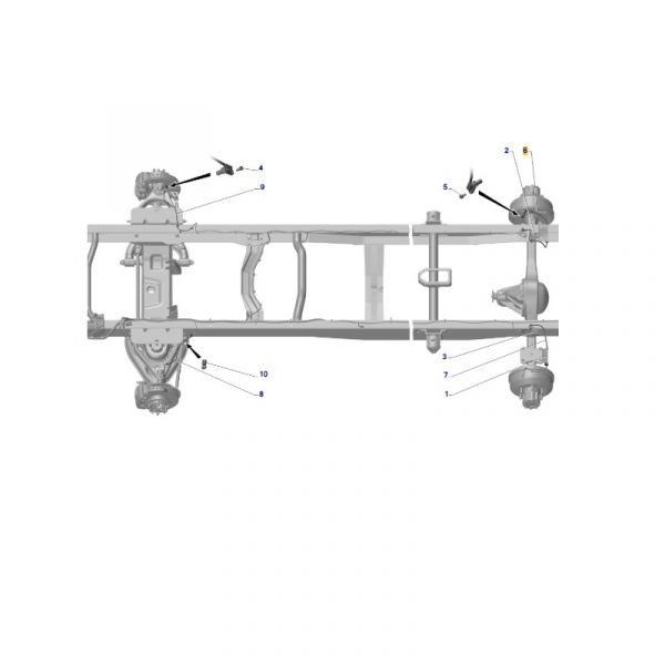 Датчик АБС ГАЗель, Соболь задний правый (SORL ГАЗ Оригинал) /A65R32.3862118/