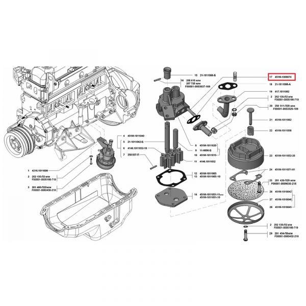 Шпилька М 8*1*15 (ОАО "БелЗАН" ГАЗ Оригинал) /F00001-35166-218/