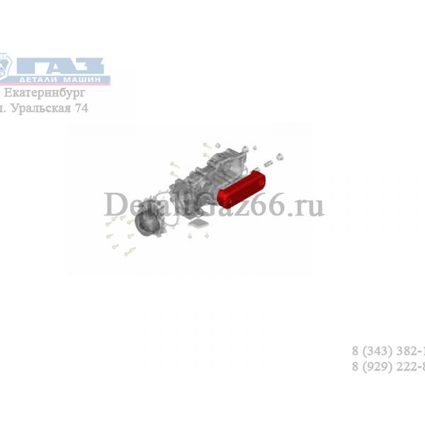 Теплообменник (масл. охладитель) дв. ЯМЗ-5344 ГАЗон NEXT (ПАО "Автодизель" (ЯМЗ)) /5340.1013650-04/