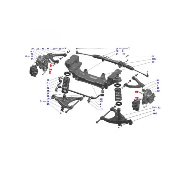 Болт М16*2,0*50 крепл. суппорта ГАЗель NEXT переднего (ОАО "РМЗ" ГАЗ Оригинал) /290673-81/