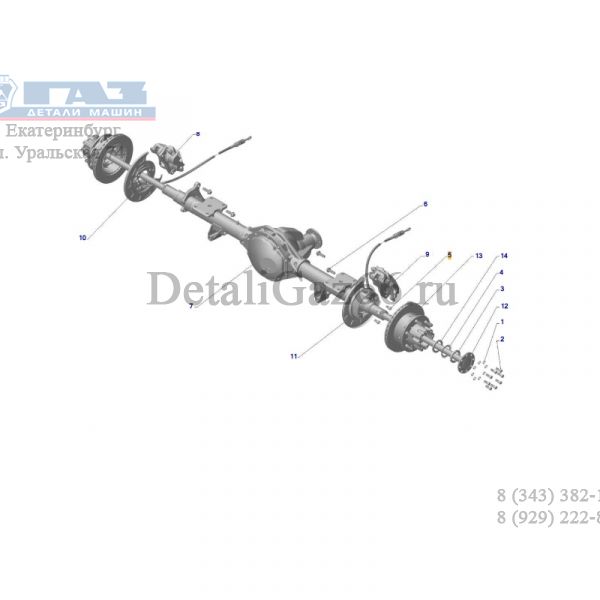 Винт М12х1.5х30-10.9 крепления диска опорного ГАЗель NEXT (диск. тормоза) (ООО "Болтен" ГАЗ Оригинал) /290D076-289111/
