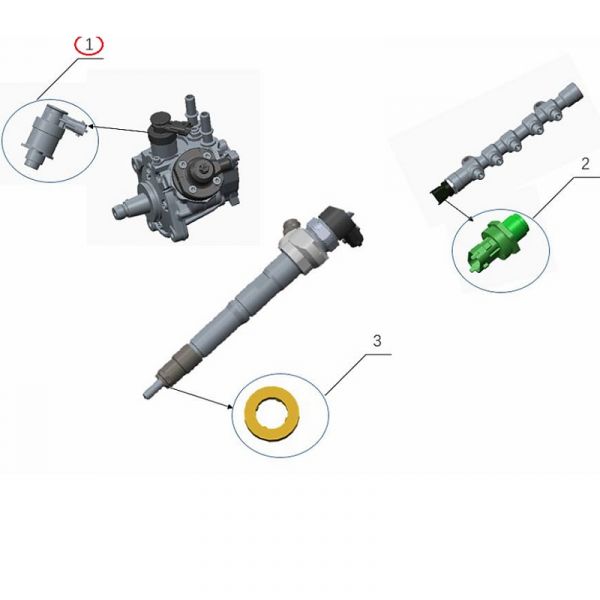 Дозировочный блок дв. серии "G" (Foton ГАЗ Оригинал) /.РS10010024/