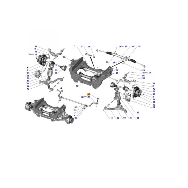 Стойка стабилизатора Соболь NN 4WD перед. (АО НПО "БелМаг" ГАЗ Оригинал) /А32А12.2906058/