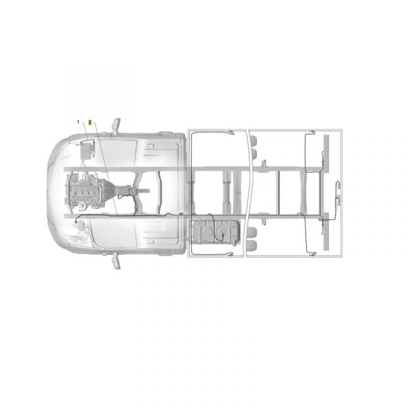 Автопроводка жгут по раме ГАЗель NEXT  (ООО "Автокомплект"  ГАЗ) /А21R32.3724030-12/