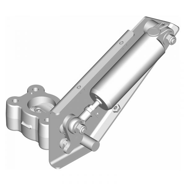 Заслонка отработавших газов ГАЗон NEXT (ПАО "Автодизель" (ЯМЗ) ГАЗ Оригинал) /5340.1213015-60/