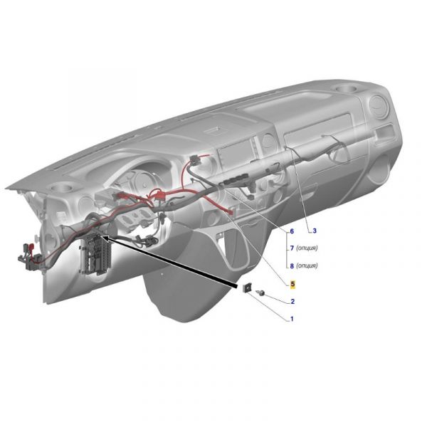 Автопроводка жгут 239 (ООО "Арзамасское ПО Автопровод"  ГАЗ Оригинал) /А63R43.3724239-20/