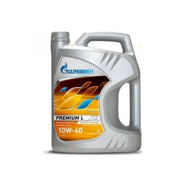 Масло моторное "GAZPROMNEFT" Premium L 10W-40 (5 л) п/синт /2389907294/