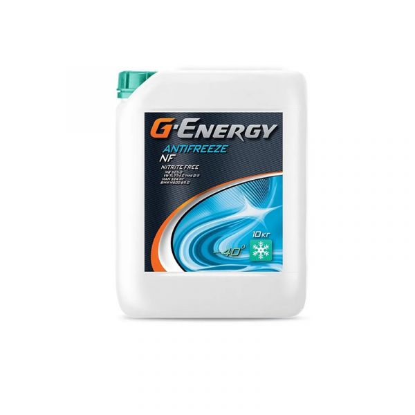 Антифриз "G-Energy" NF -40°C G11 Green (канистра 10 кг) /2422210120/