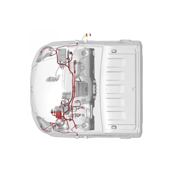 Автопроводка ГАЗель NEXT моторного отсека () /А21R23.3724025-310/